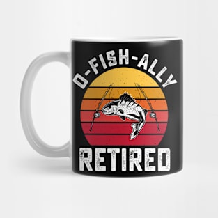 O-Fish- Ally Retired  T shirt For Women Mug